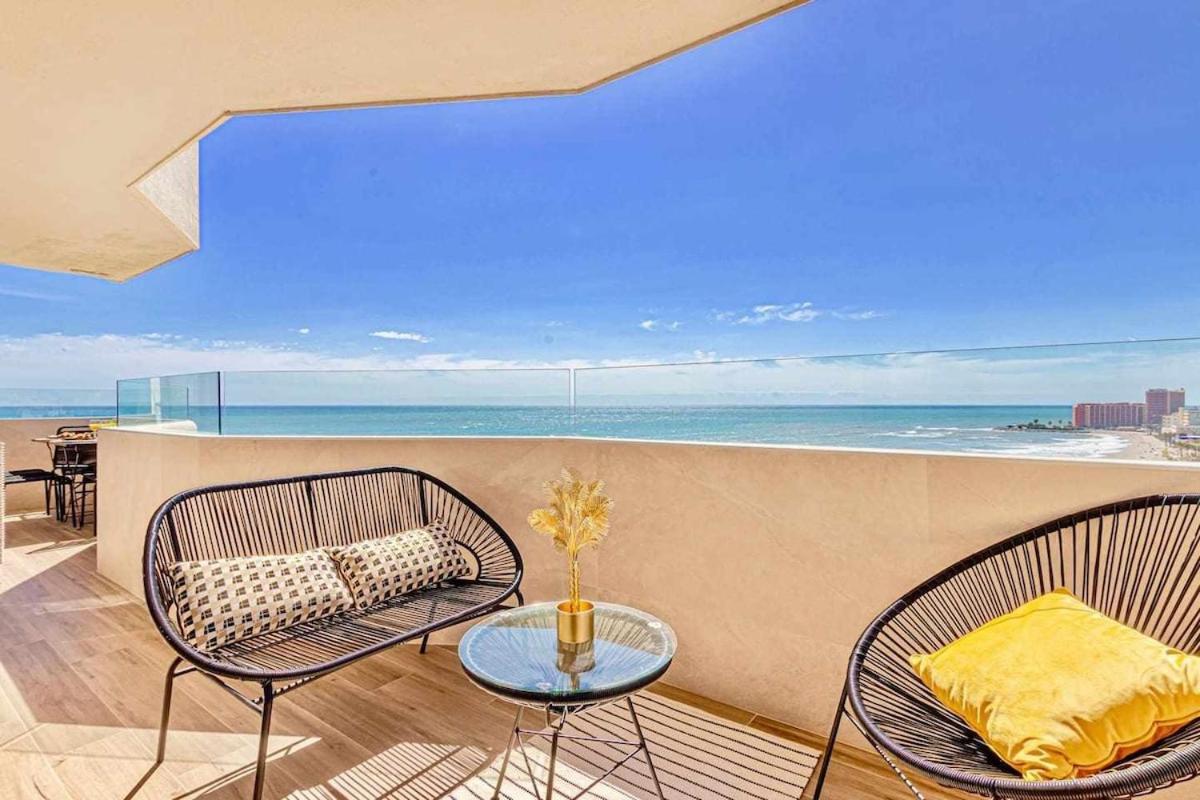 797 Holiday Rentals - Benalbeach- Moderno piso para 5 con vistas al mar Benalmádena Exterior foto