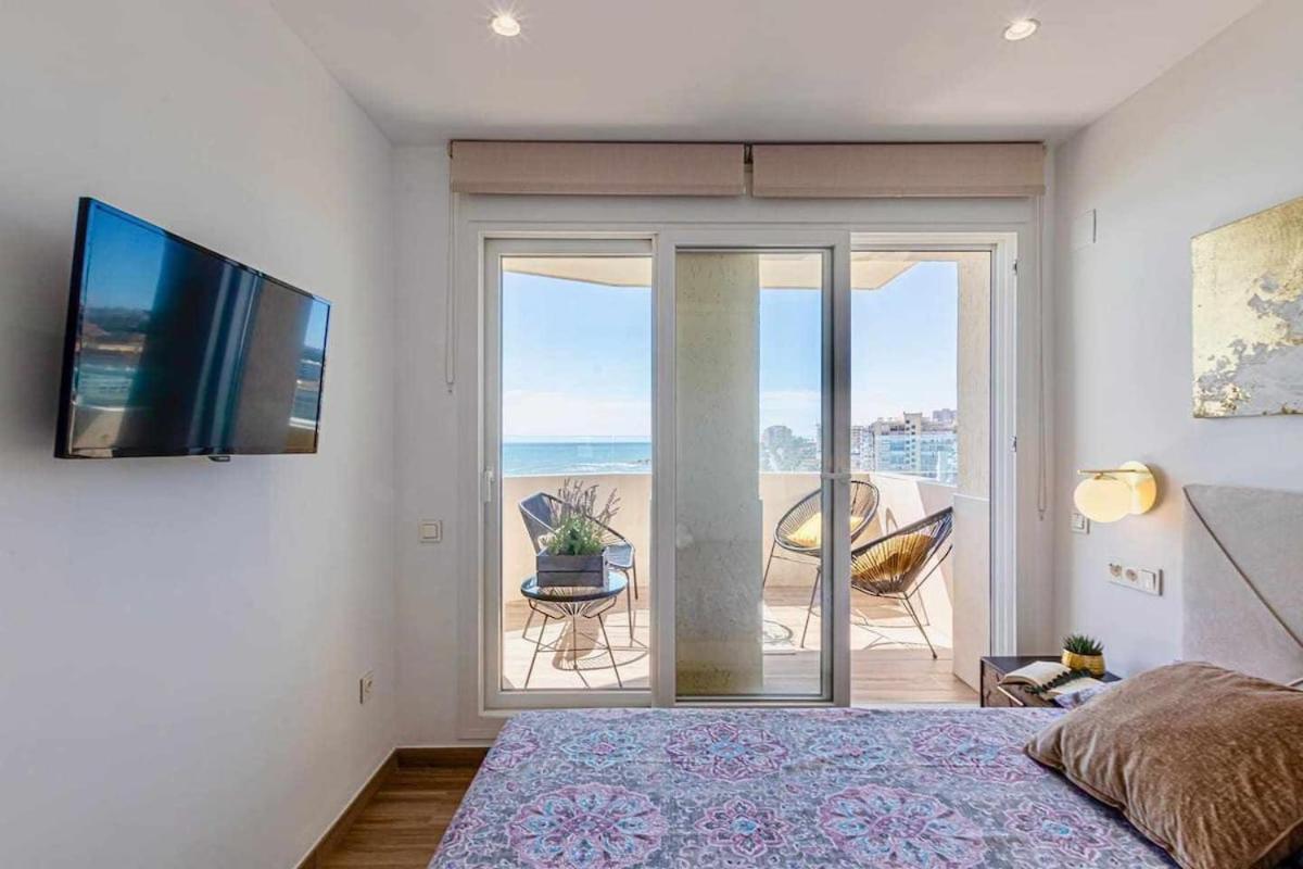 797 Holiday Rentals - Benalbeach- Moderno piso para 5 con vistas al mar Benalmádena Exterior foto